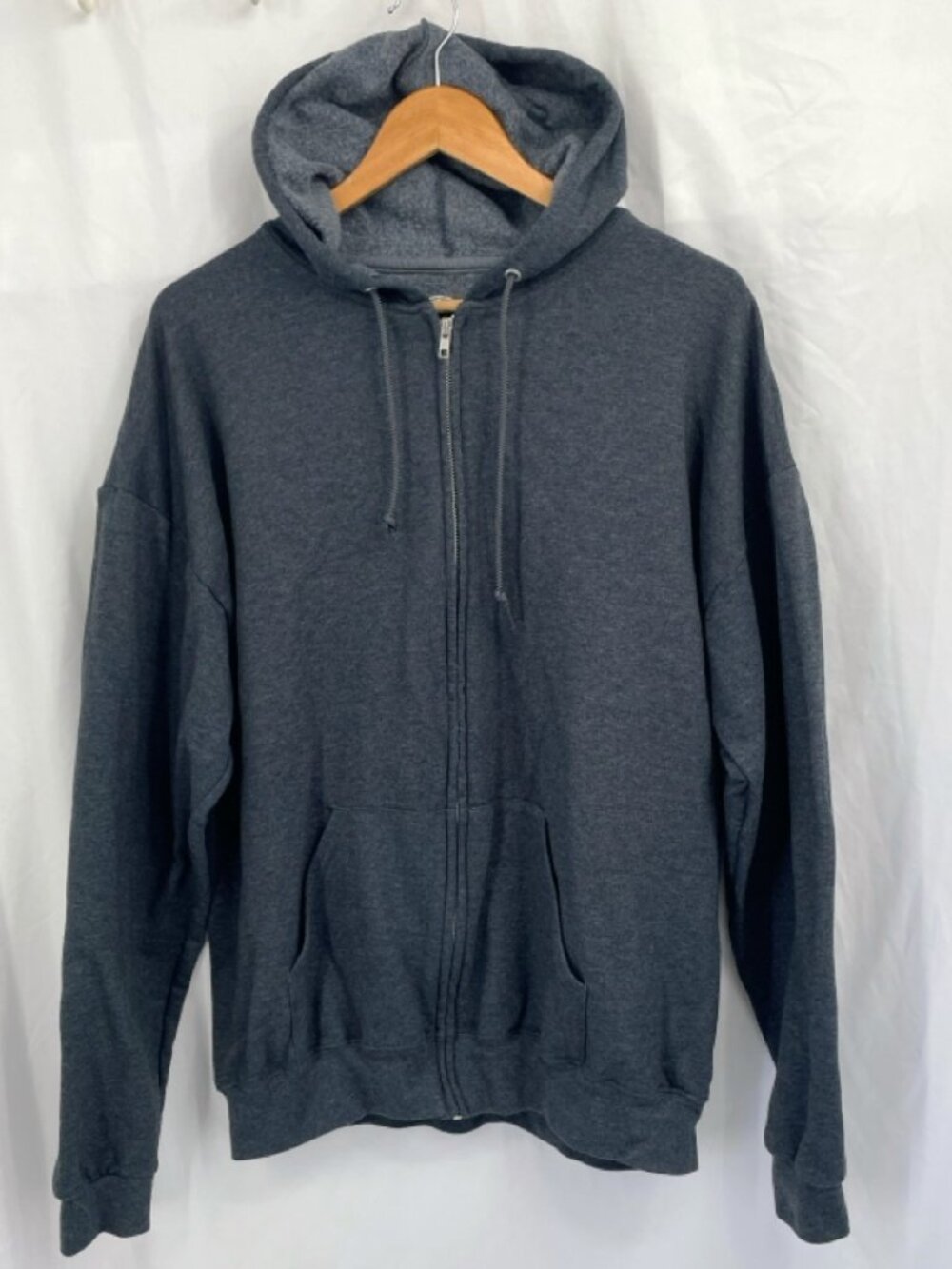 Athletic Works Long Sleeve Zipper Dark Gray Hoodie